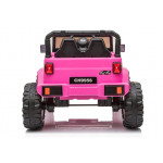 Elektrické autíčko - CH9956 - nelakované - ružové